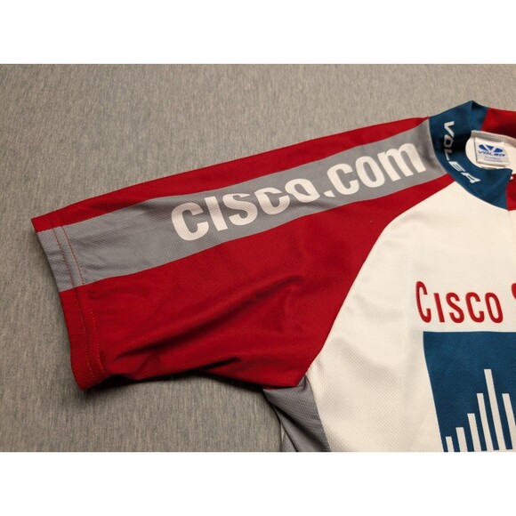 Voler Full Zip Cisco Sytems Made in USA Large Y2K Vintage Tech - Picture 4 of 10